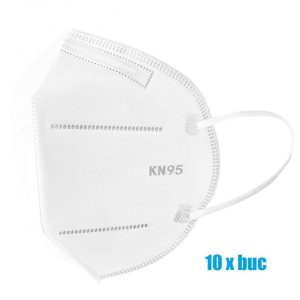 Set 10 bucati Masti de protectie de unica folosinta FFP2 KN95