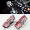 Set 2 Bucati Emblema Logo LED Portiera dedicata Marca Auto SKODA, Lumini LED auto - imagine 7