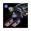 Set 2 Bucati Emblema Logo LED Portiera dedicata Marca Auto VW, Lumini LED auto - imagine 8
