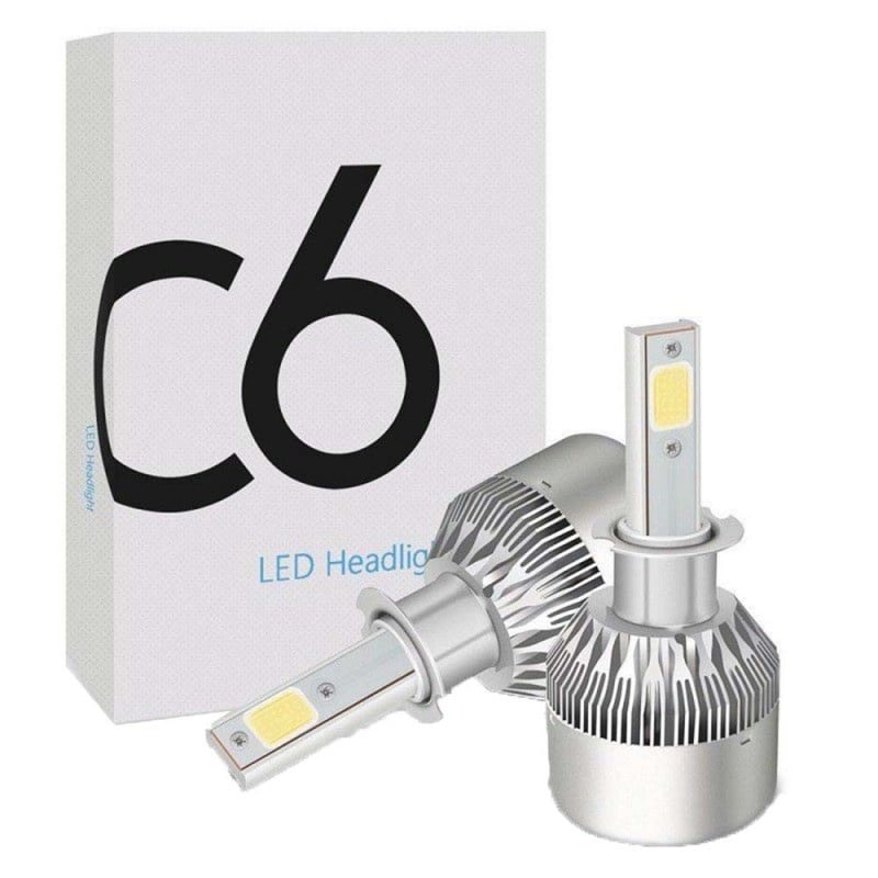 Set 2 LED-uri Auto Techstar® C6 – Iluminare Superioară