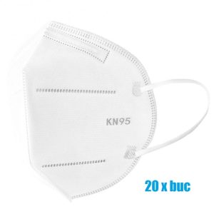 Set 20 bucati Masti de protectie de unica folosinta FFP2 KN95, 4 straturi, Smart home – ofertă, preț și specificații