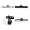 Set 4x6 Lumini LED Tip Stroboscop De Avertizare Flash Rosu si Albastru Alimentare 12V, Lumini LED auto - imagine 6
