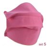 Set 5 Masti Fashion de Protectie Techstar® Reutilizabile 2 Straturi Polipropilena