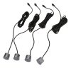 Set Senzori Parcare Auto Detector Parktronic Display Radar Monitor 4 Senzori Gri Deschis, Auto - Moto - imagine 6