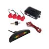 Set Senzori parcare auto detector parktronic display radar monitor 4 senzori ROSU, Auto - Moto – ofertă, preț și specificații