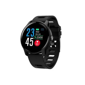 Smartwatch Techstar® S08 Negru Unisex Waterproof IP68 BT 4.0, Ecran 1.3 inch Conectare Android si iOS, Ceasuri si bratari smart – ofertă, preț și specificații