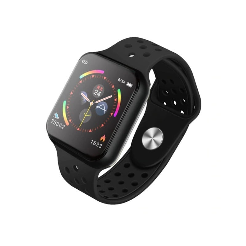 Smartwatch Techstar® Sport F9 Negru Waterproof IP67 Functie Bluetooth, Ecran 1.3 inch Conectare Android si IoS, Ceasuri si bratari smart - imagine 4