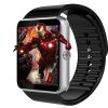 Smartwatch U-Watch GT08 Bluetooth Negru-Argintiu, Compatibil SIM, MicroSD, Ceasuri si bratari smart - imagine 5