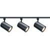 Spot LED Techstar® Tracklights, Pentru Sina RailRacks Monofazata Tip L, 20w, 3000k Lumina Calda, Iluminat Directionabil, Corp Aluminiu Negru, Iluminat interior - imagine 8