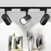 Spot LED Techstar® Tracklights, Pentru Sina RailRacks Monofazata Tip L, 30w, 3000k Lumina Calda, Iluminat Directionabil, Corp Aluminiu Negru, Iluminat interior - imagine 17