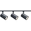 Spot LED Techstar® Tracklights, Pentru Sina RailRacks Monofazata Tip L, 30w, 4000k Lumina Naturala, Iluminat Directionabil, Corp Aluminiu Negru, Iluminat interior - imagine 8