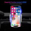 Suport Incarcator Telefon Auto Smart Techstar® S5 Wireless InfraRosu 360° Fast Charge Universal Android si iOS 4 - 6.5 inch, Auto - Moto - imagine 5