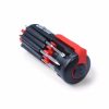 Surubelnita Multifunctionala 8 in 1 Universala cu LED Torch Light Set Mini de Mana, Auto - Moto - imagine 4