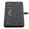 Tastatura Wireless Techstar® Q9 Iluminata RGB , QWERTY, Plug&Play, Tochpad, Tastatura, Mouse, Smart TV - imagine 8