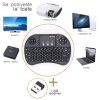 Tastatura Wireless Techstar® i8, Air Mouse, Touchpad, 2.4ghz, pentru Android TV si Mini PC, Smart TV - imagine 9