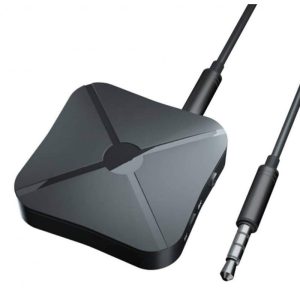 Transmitator si Receptor Audio Techstar® KN319, Bluetooth 4.2, Wireless, 2in1, Real Stereo, Adaptor TV, 3.5mm, Auto - Moto – ofertă, preț și specificații