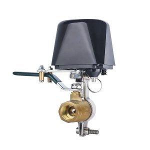 Valva Inteligenta Techstar® Smart Valve, Conectiune Wireless, Oprire si Pornire Alimentare Conducta Apa/Gaz, Compatibil Tuya , Google Assistant, Smart home