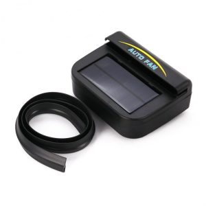 Ventilator Auto cu Incarcare Energie Solara pentru Geam Automobil