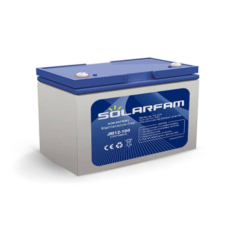 Acumulator stationar (baterie) 12V 100 Ah AGM pentru panouri fotovoltoice si ups