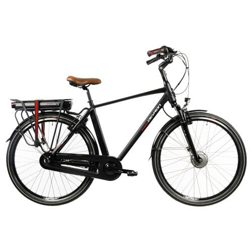 Bicicleta Electrica Devron 28123, roti 28inch, XL, Viteza maxima 25 km/h, Putere motor 250 W (Negru)
