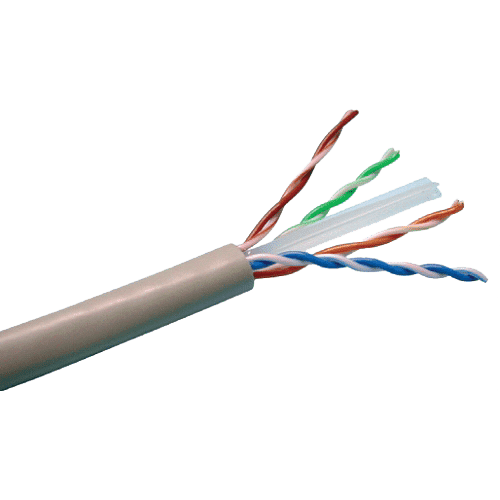 Cablu UTP, cat 6E, CUPRU 100%, 305m UTP-CAT6-CU