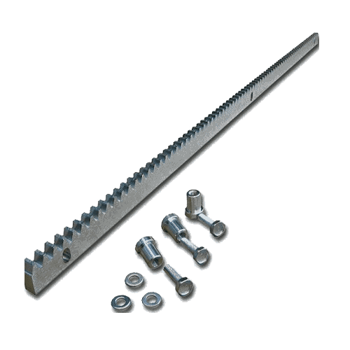 Cremaliera metalica zincata 30×12 mm – lungime 1M