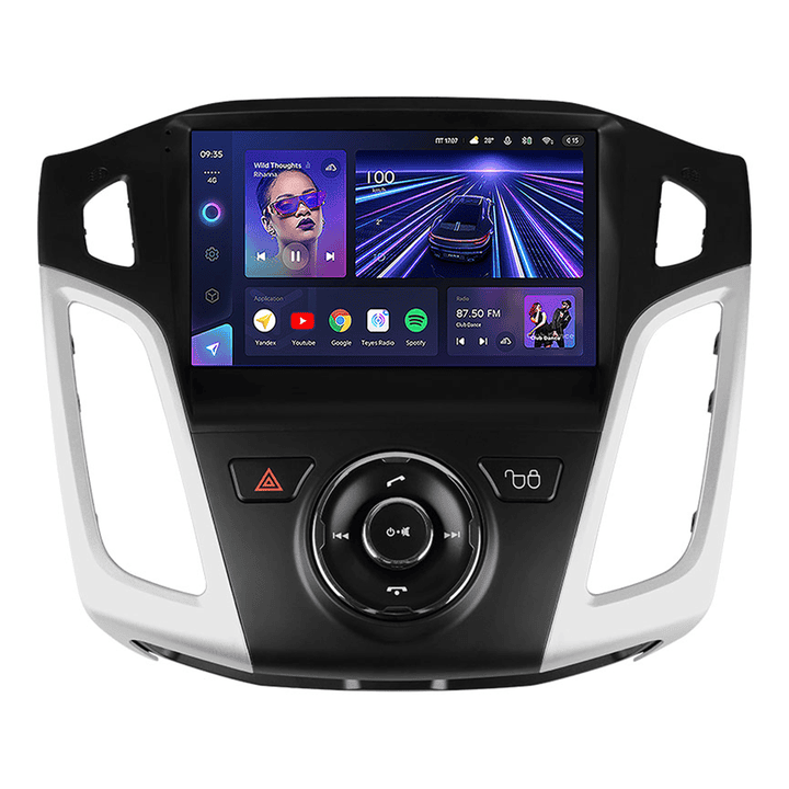 Navigatie Auto Teyes CC3 Ford Focus 3 2011-2019 4+64GB 9″ QLED Octa-core 1.8Ghz, Android 4G Bluetooth 5.1 DSP