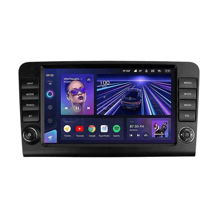 Navigatie Auto Teyes CC3 Mercedes-Benz ML 2005-2009 3+32GB 9″ QLED Octa-core 1.8Ghz, Android 4G Bluetooth 5.1 DSP
