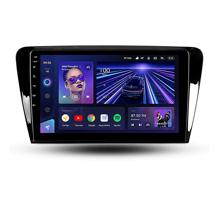 Navigatie Auto Teyes CC3 Skoda Octavia 3 2013-2018 4+64GB 10.2″ QLED Octa-core 1.8Ghz, Android 4G Bluetooth 5.1 DSP