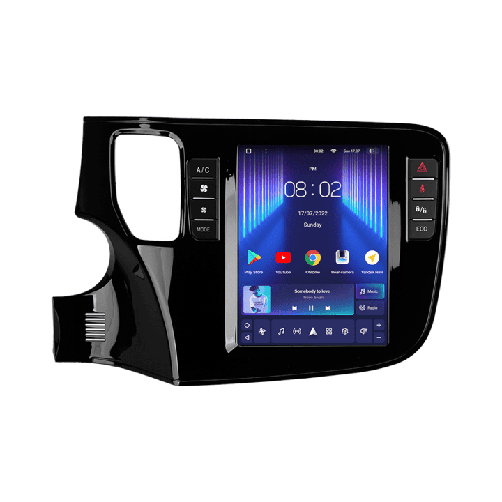 Navigatie Auto Teyes Tip Tesla TPRO 2 Mitsubishi Outlander 3 2012-2018 4+64GB 9.7″ QLED Octa-core 1.8Ghz, Android 4G Bluetooth 5.1 DSP
