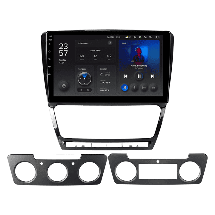 Navigatie Auto Teyes X1 4G Skoda Octavia 2 2008-2013 2+32GB 10.2″ IPS Octa-core 1.6Ghz, Android 4G Bluetooth 5.1 DSP