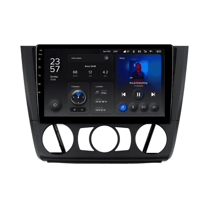 Navigatie Auto Teyes X1 WiFi BMW Seria 1 E82 2004-2011 2+32GB 9″ IPS Quad-core 1.3Ghz, Android Bluetooth 5.1 DSP