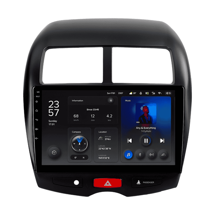 Navigatie Auto Teyes X1 WiFi Mitsubishi ASX 1 2010-2016 2+32GB 10.2″ IPS Quad-core 1.3Ghz, Android Bluetooth 5.1 DSP