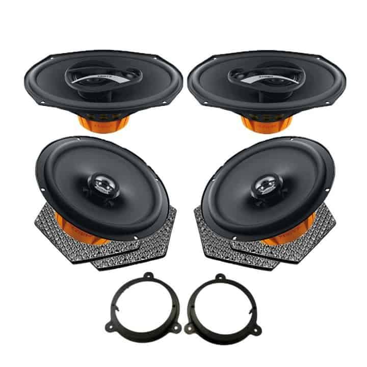 Pachet difuzoare auto Hertz Dieci dedicat Nissan Navara 2015-, RMS 90W