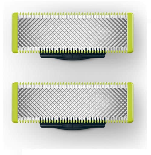 Rezerva aparat de ras Philips OneBlade QP220/55 OneBlade si OneBladePro, 2 buc. (Verde)