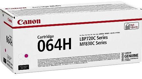 Toner Canon CRG-064HM, acoperire 10500 pagini (Magenta)