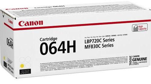 Toner Canon CRG-064HY, acoperire 10500 pagini (Galben)